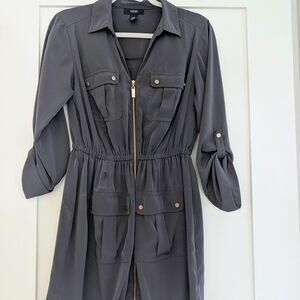 Alfani Gray Mini Dress